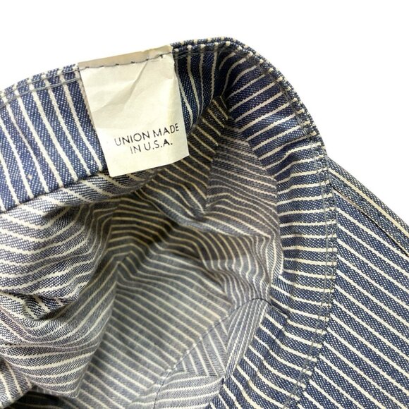 Vintage TODAY Show NBC Rainbow Patch Railroad Engineer Hat TV One Size - Picture 6 of 8